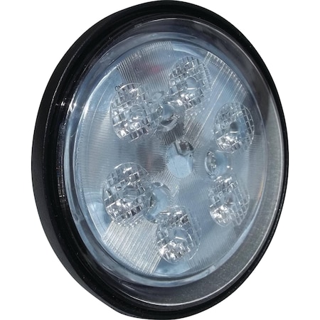 Tiger Lights 18W LED Sealed Round Light 12V For Case 26, 265, Trapezoid Off-Road Light TL3010